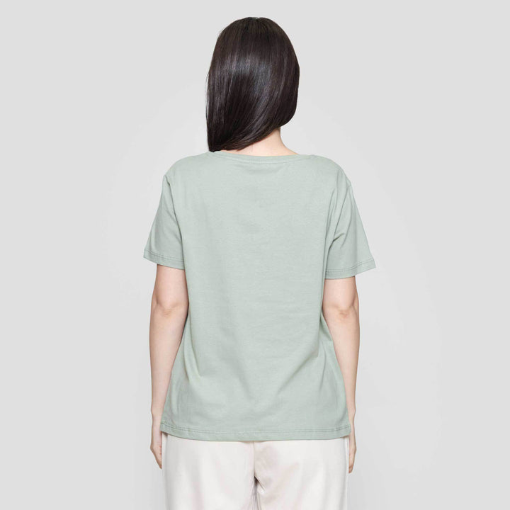 Connexion Knit Enzyme Basic Kaos Wanita