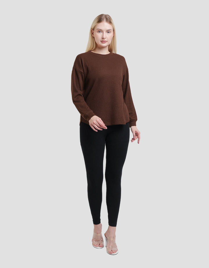 CONNEXION WAFFLE TEXT KAOS WANITA