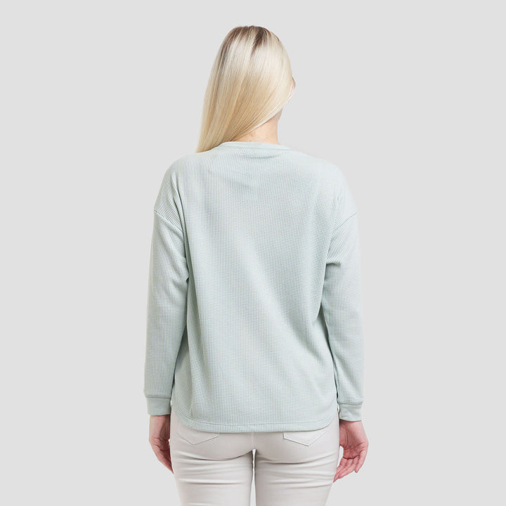 Connexion Waffle Text Kaos Wanita