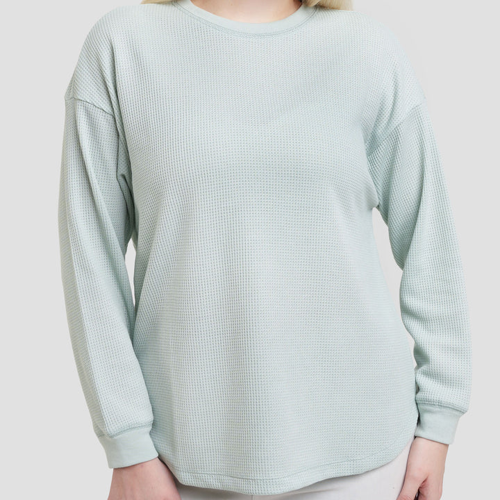 Connexion Waffle Text Kaos Wanita