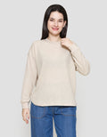 CONNEXION WAFFLE TEXT KAOS WANITA