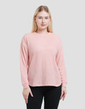 Connexion Waffle Kaos Lengan Panjang Wanita