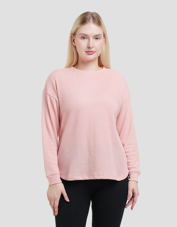 CONNEXION WAFFLE TEXT KAOS WANITA