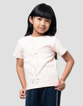 Little M Top Rib Pita Kaos Anak Perempuan