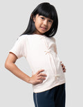 Little M Top Rib Pita Kaos Anak Perempuan