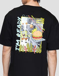Aos Nickelodeon Theme Tbnd Spongebob Burger Kaos Pria