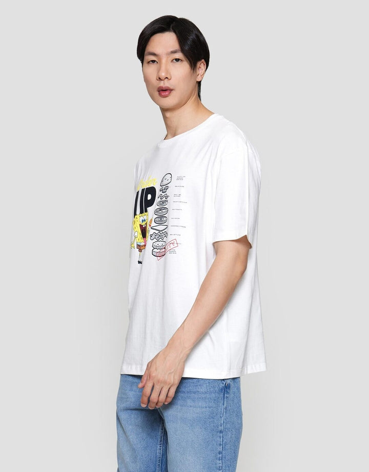 Aos Nickelodeon Theme Tbnd Spongebob Up Kaos Pria