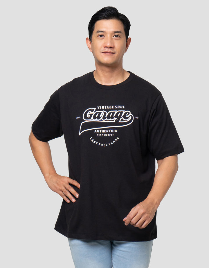 Aos Theme Rockstar Amped Garage Vintage Kaos Pria