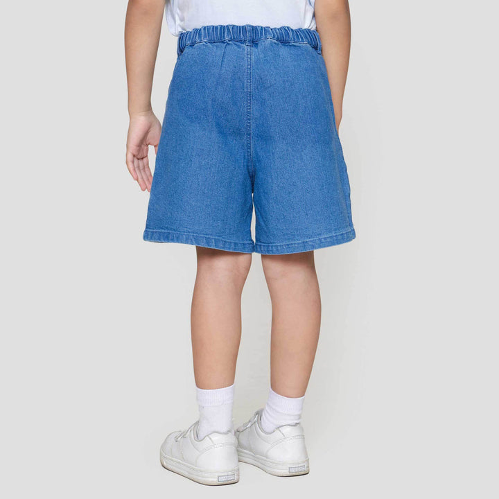 Little M Kantong Samping Celana Denim Anak Perempuan