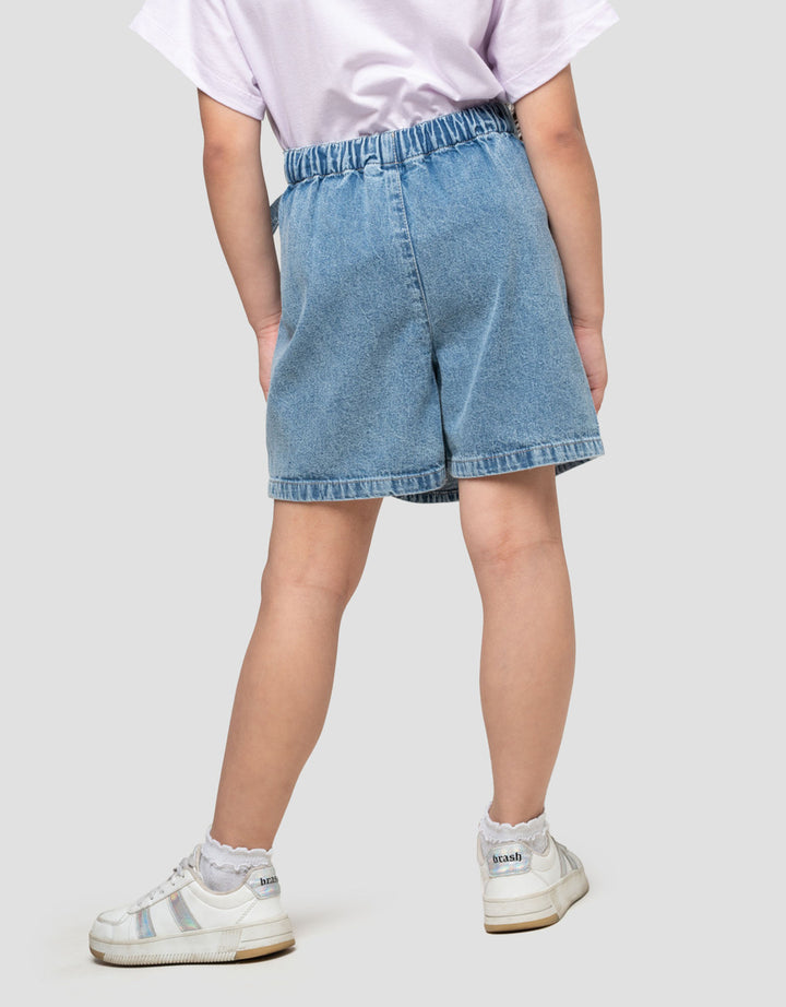 Little M Pita Simpul Depan Celana Rok Anak Perempuan