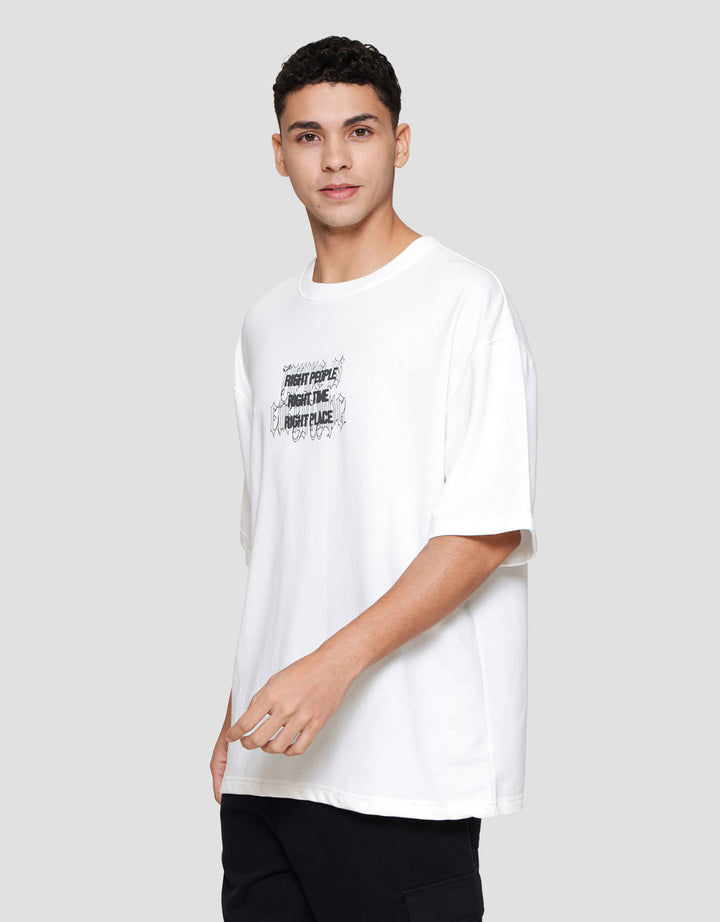 Nevada Street Style Right Kaos Oversize Pria