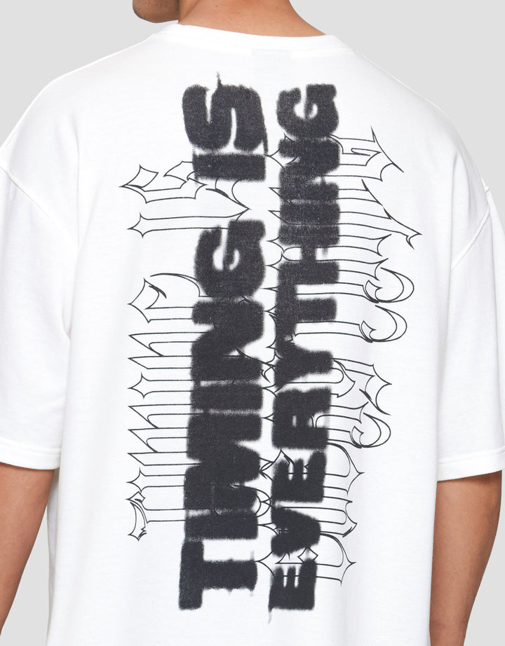 Nevada Street Style Right Kaos Oversize Pria