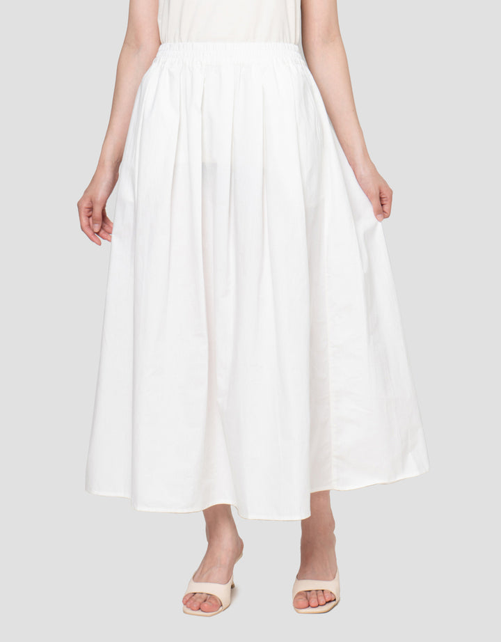 Nevada A Line Poplin Rok Panjang Wanita