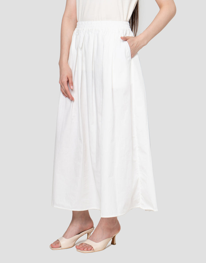 Nevada A Line Poplin Rok Panjang Wanita