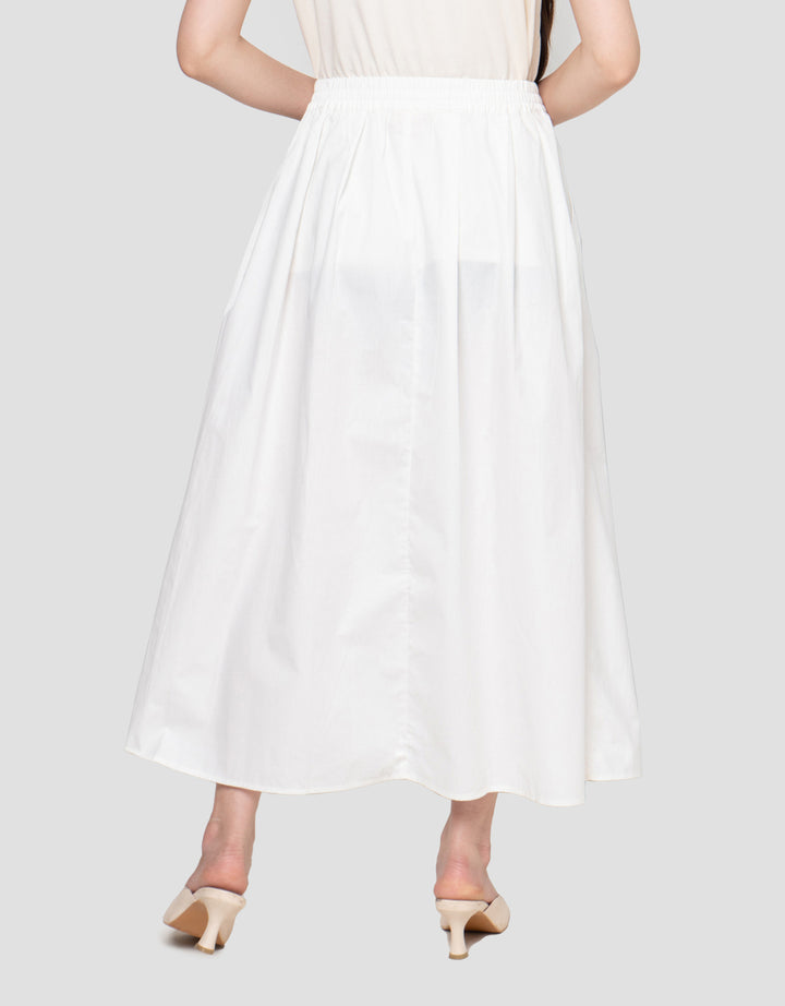 Nevada A Line Poplin Rok Panjang Wanita