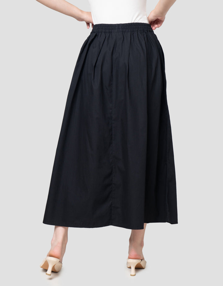 Nevada A Line Poplin Rok Panjang Wanita