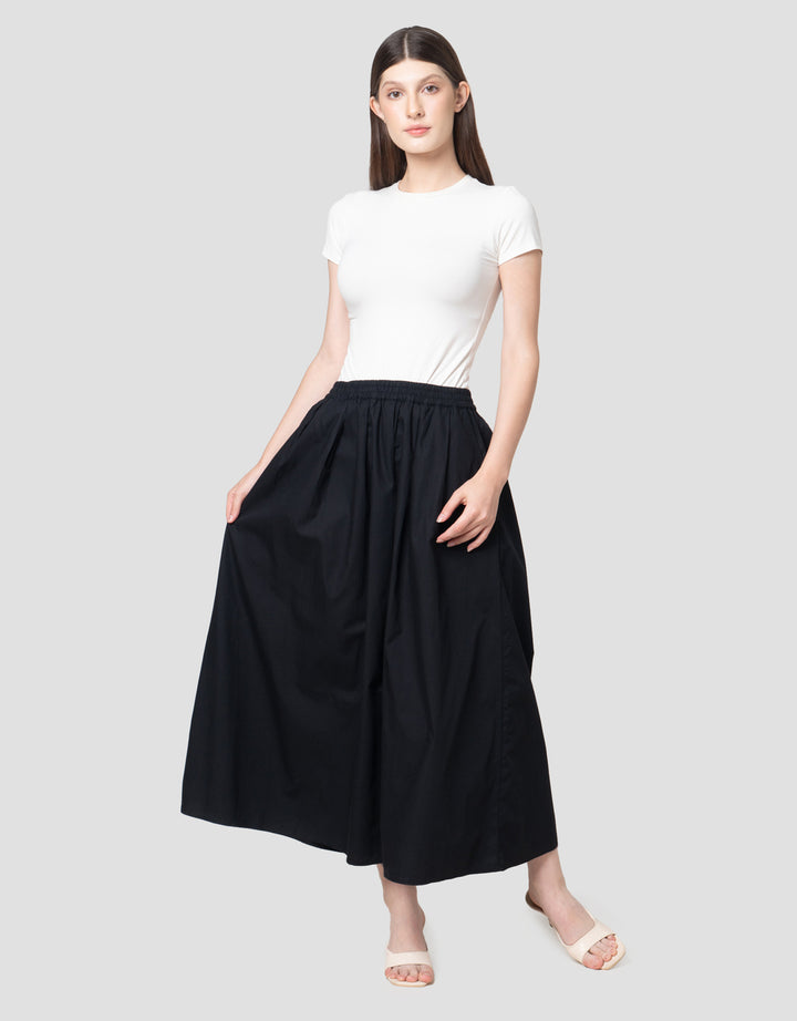 Nevada A Line Poplin Rok Panjang Wanita