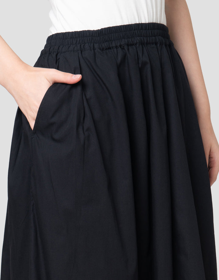 Nevada A Line Poplin Rok Panjang Wanita