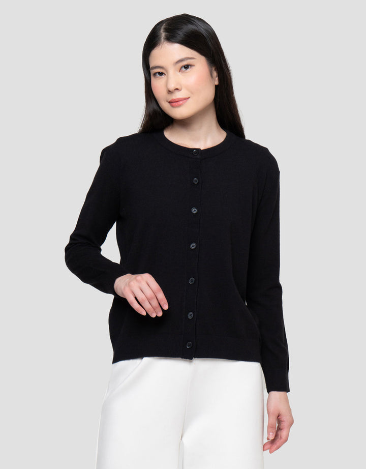 St. Yves Soft Touch Crew Neck Cardigan Wanita