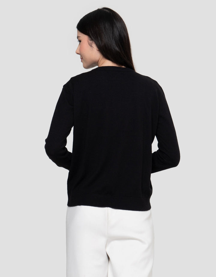 St. Yves Soft Touch Crew Neck Cardigan Wanita
