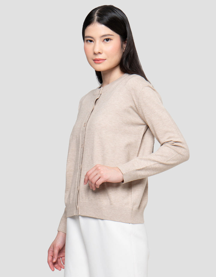 St. Yves Soft Touch Crew Neck Cardigan Wanita