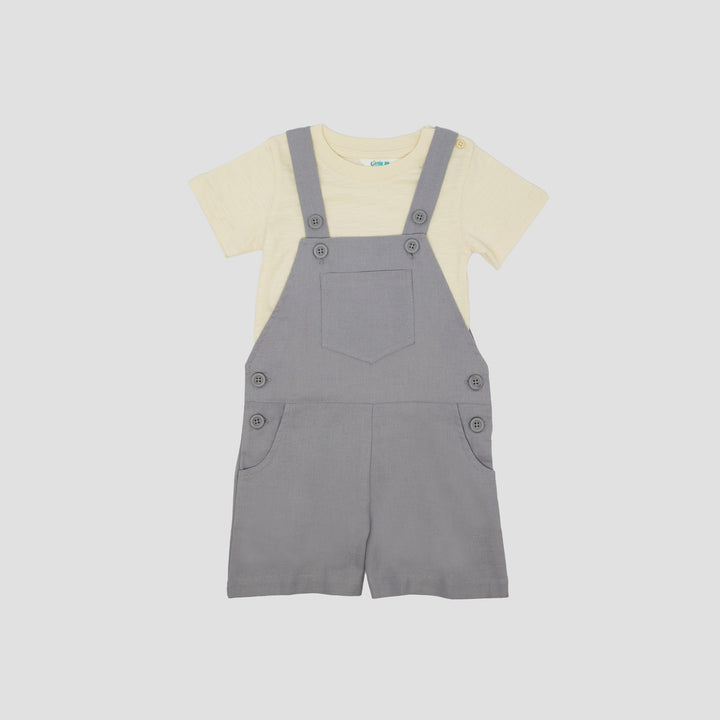 Little M Rami Polos With Slub Jumpusit Overall Bayi