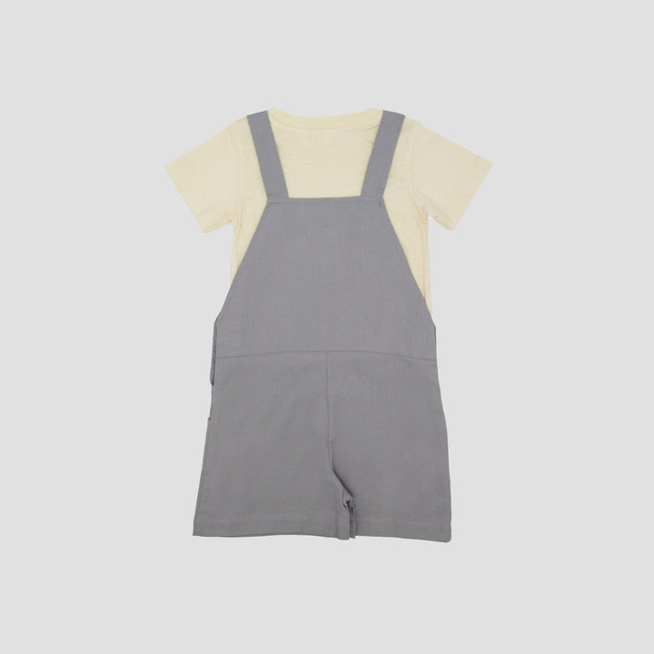 Little M Rami Polos With Slub Jumpusit Overall Bayi