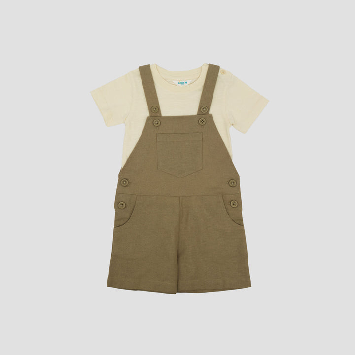 Little M Rami Polos With Slub Jumpusit Overall Bayi