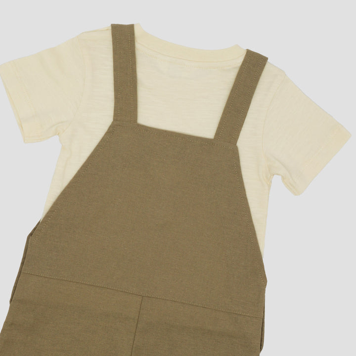 Little M Rami Polos With Slub Jumpusit Overall Bayi