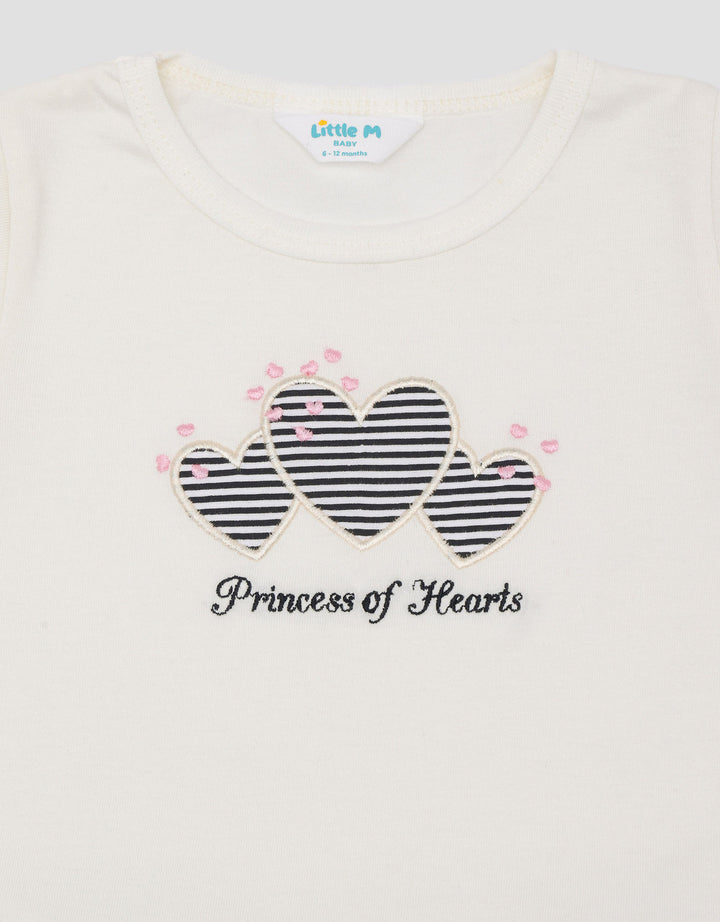 Little M Fashion Love App Pakaian Setelan Bayi