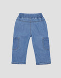 Little M With Pocket Celana Denim Bayi