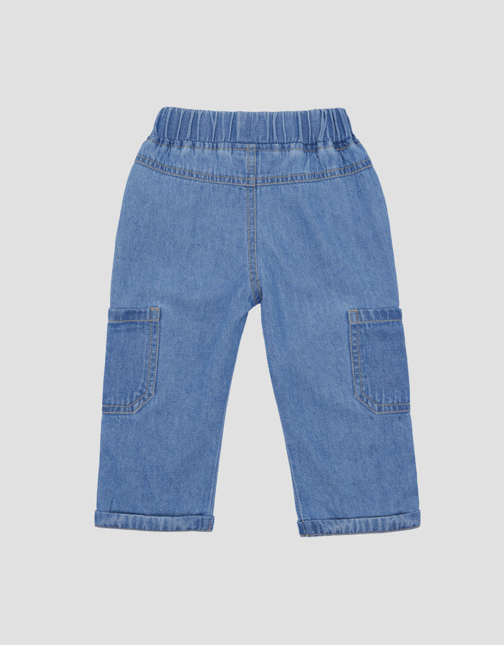 Little M With Pocket Celana Denim Bayi
