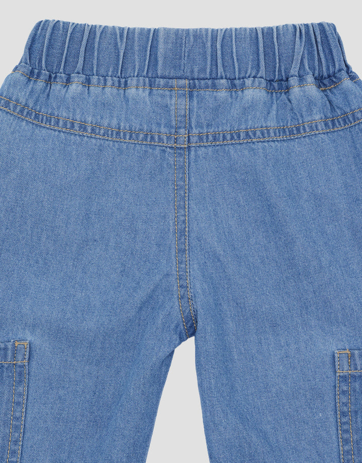 Little M With Pocket Celana Denim Bayi