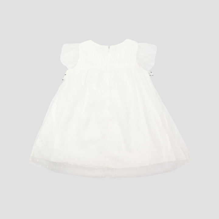 Little M Woven With Tile Polkadot Midi Dress Bayi