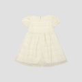 Little M Woven With Tile Lace Bunga Midi Dress Bayi