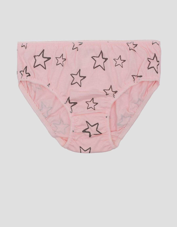 Little M Pack Of 3 Star Polkadot Celana Dalam Anak Perempuan