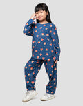 Little M Fullprint Bear Piyama Anak Perempuan