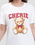 Nevada Solid Bb Reg Cvc Bear Cherie Kaos Wanita