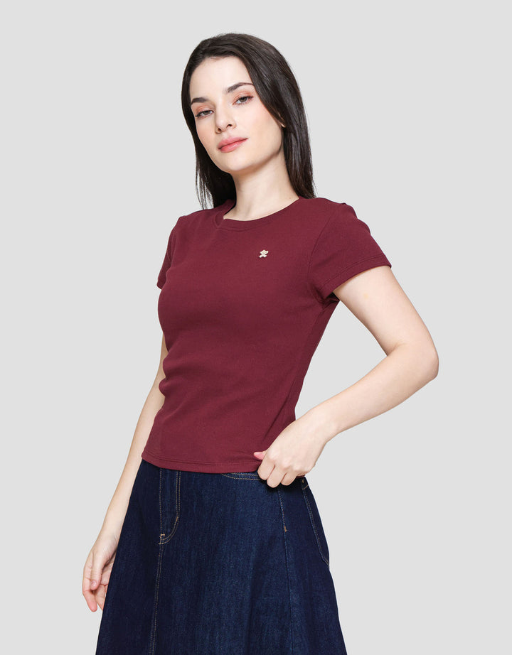 Nevada Rib Rubber Patch Kaos Wanita