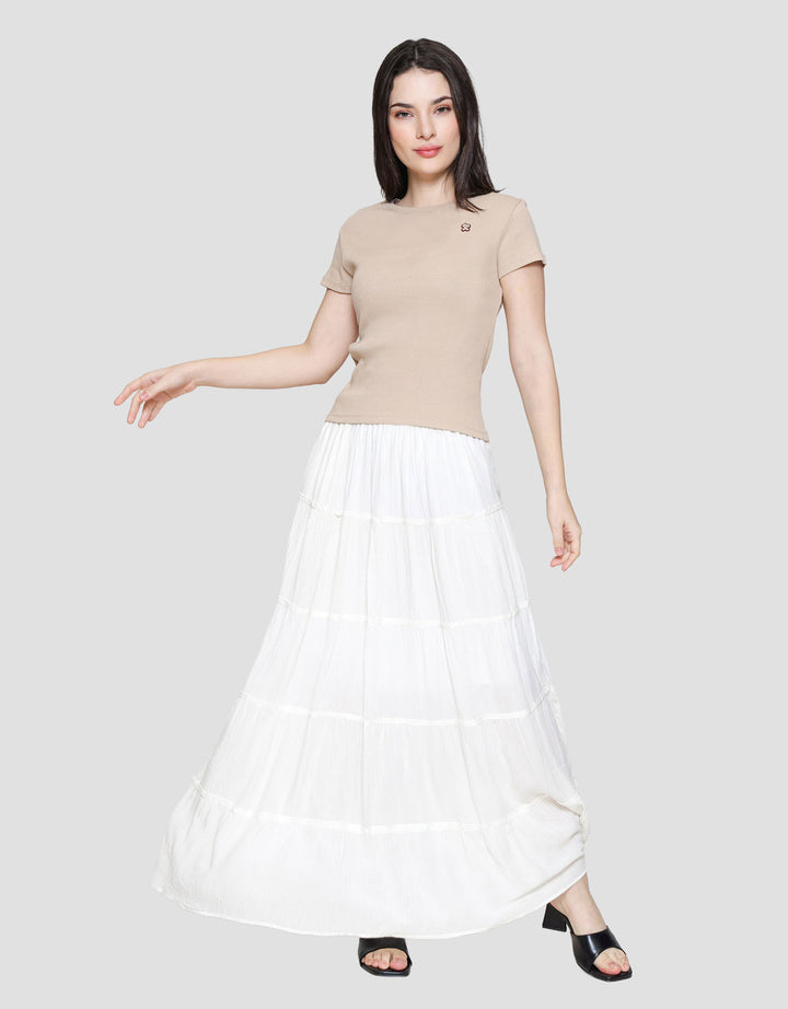 Nevada Rib Rubber Patch Kaos Wanita