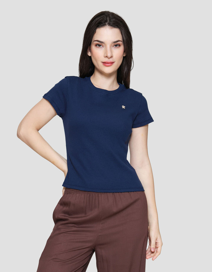 Nevada Rib Rubber Patch Kaos Wanita