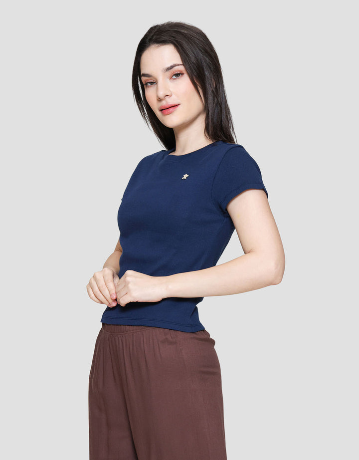 Nevada Rib Rubber Patch Kaos Wanita