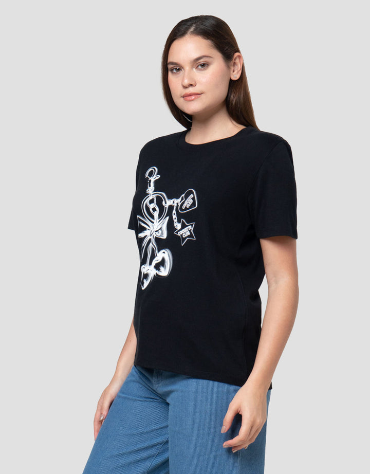 Nevada Reg Comb Key Chain Kaos Wanita