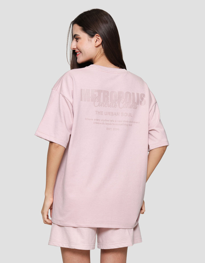 Nevada Baby Terry Kaos Oversize Wanita