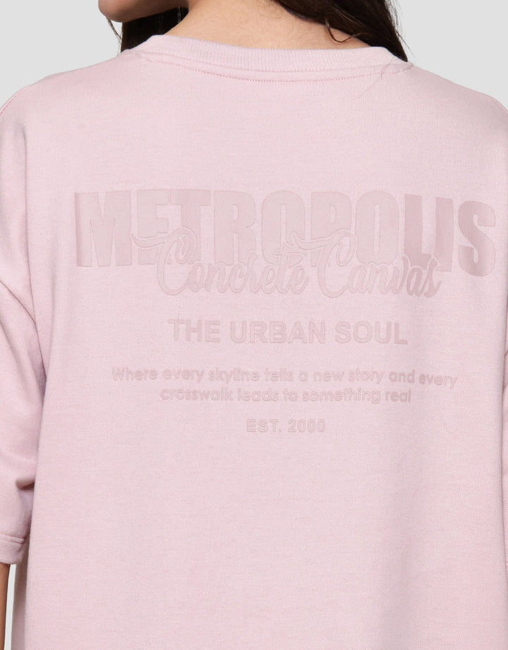 Nevada Baby Terry Kaos Oversize Wanita