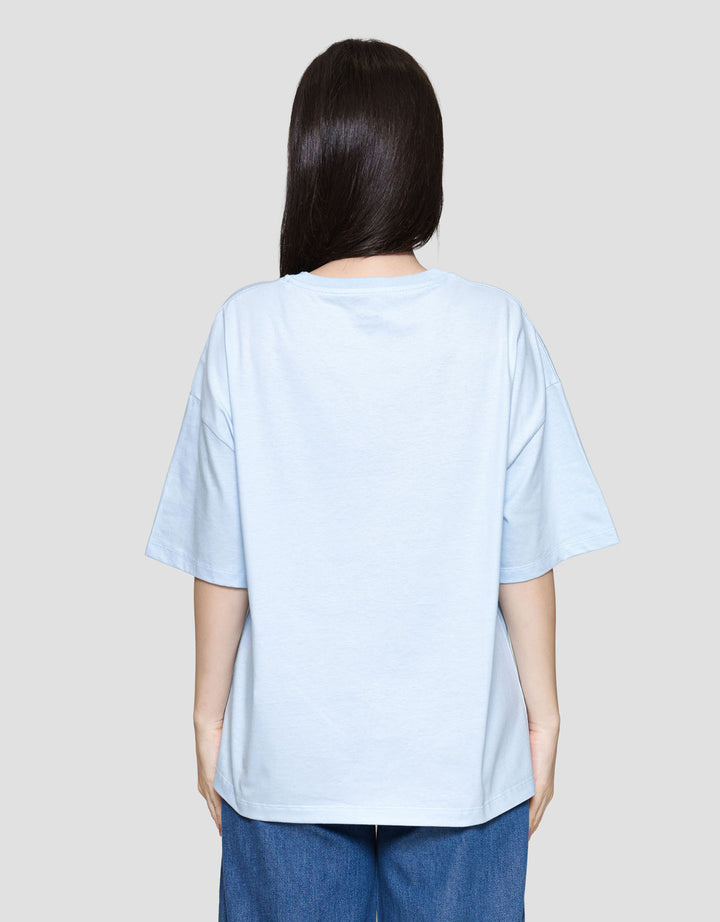 Nevada Comb Basic Kaos Oversize Wanita