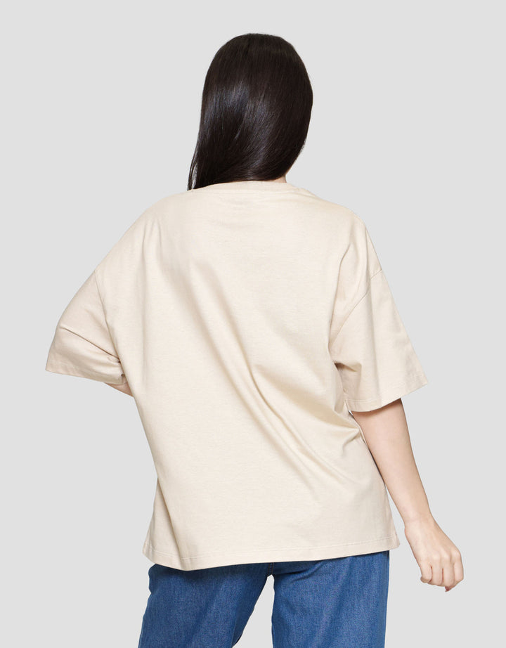 Nevada Comb Basic Kaos Oversize Wanita