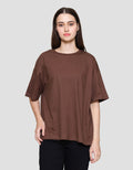 Nevada Comb Basic Kaos Oversize Wanita