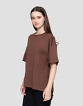 Nevada Comb Basic Kaos Oversize Wanita
