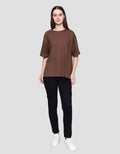 Nevada Comb Basic Kaos Oversize Wanita